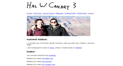 Desktop Screenshot of halcanary.org